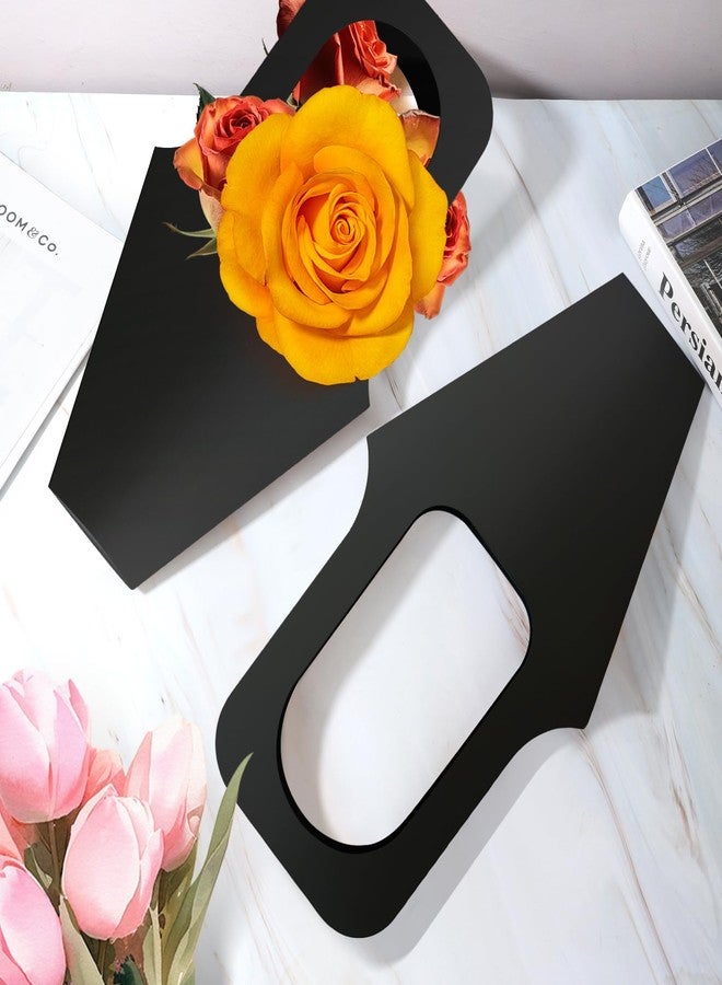 Cyblinia 20 Pack Flower Gift Bags With Handle - Hanging Bouquet and Wrapping Paper for Arrangement and Home Decoration - Image 4