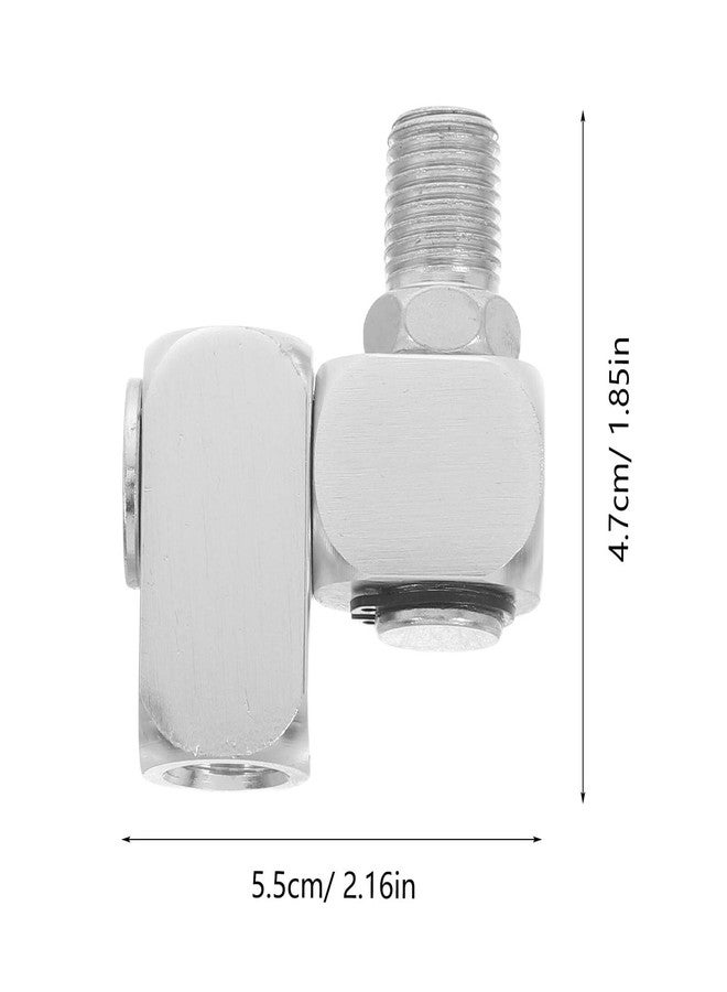 Balacoo 2pcs Swivel Air Tool Connectors Quick Rotating Hose Adapters Industrial Pneumatic Fittings for Workshop Garage Use with Rapid Connect Design - Image 2