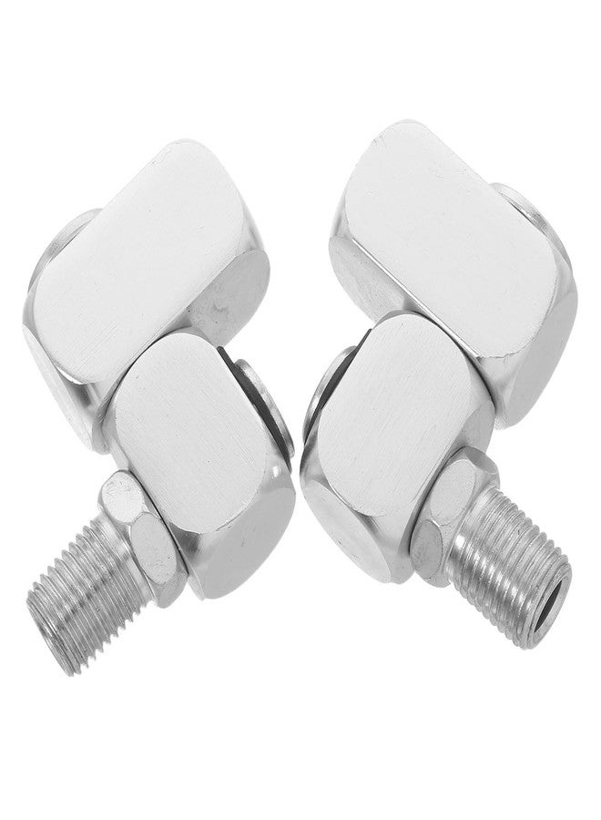 Balacoo 2pcs Swivel Air Tool Connectors Quick Rotating Hose Adapters Industrial Pneumatic Fittings for Workshop Garage Use with Rapid Connect Design - Image 1