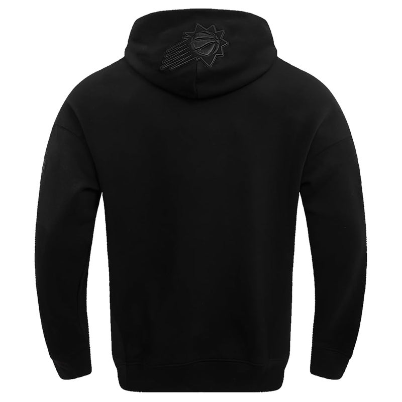 Pro Standard Mens NBA Phoenix Suns Neutral Fleece Pull Over Hoodie Black M - Image 2