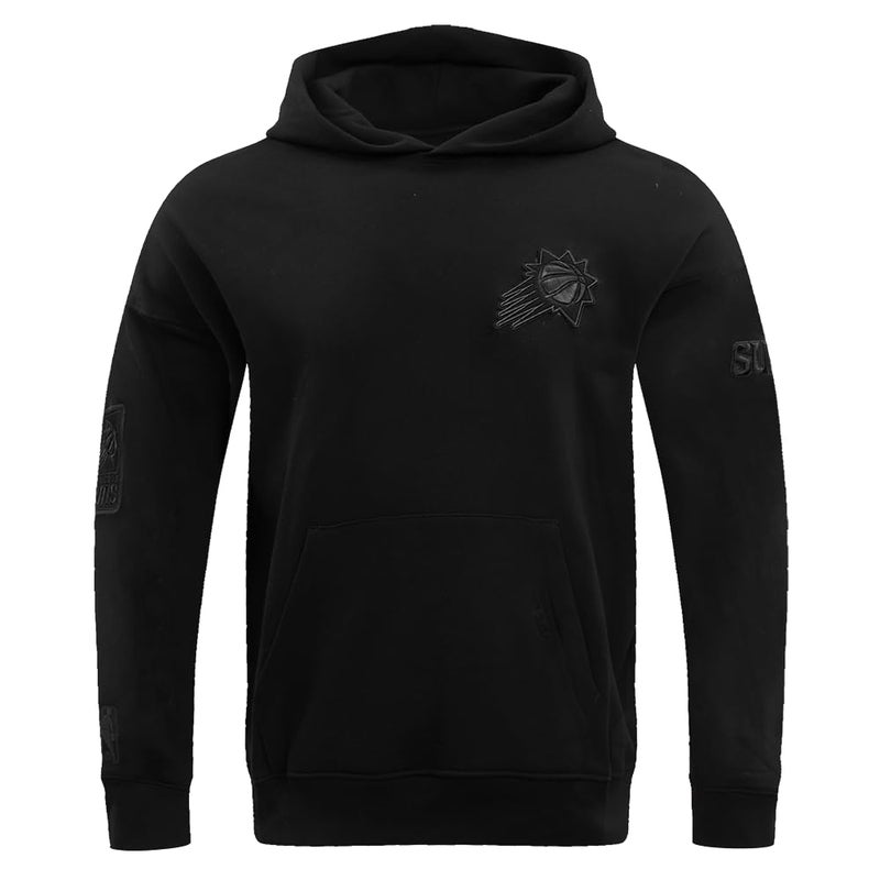 Pro Standard Mens NBA Phoenix Suns Neutral Fleece Pull Over Hoodie Black M - Image 1