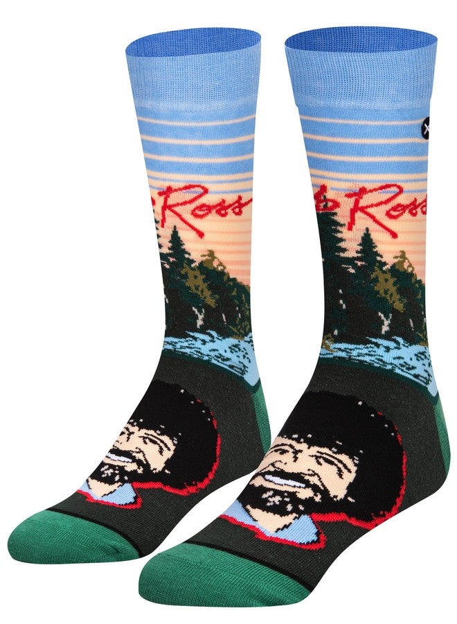 Odd Sox جوارب رجالية غريبة الأطوار بتصميمات مرحة، من تصميم بوب روس، مقاس كبير للبالغين - Image 1