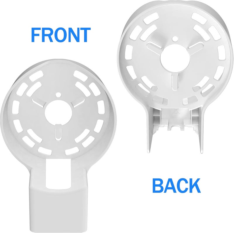 SONGCHEER Router Shelf Wall Mount for Tp Link Deco X20 X50 X60 X55 Deco Mesh WiFi 6 WiFi Router Holder Stand Bracket Shelf Cable Organizer with Screw Mounting Kit (3Pack) - Image 3