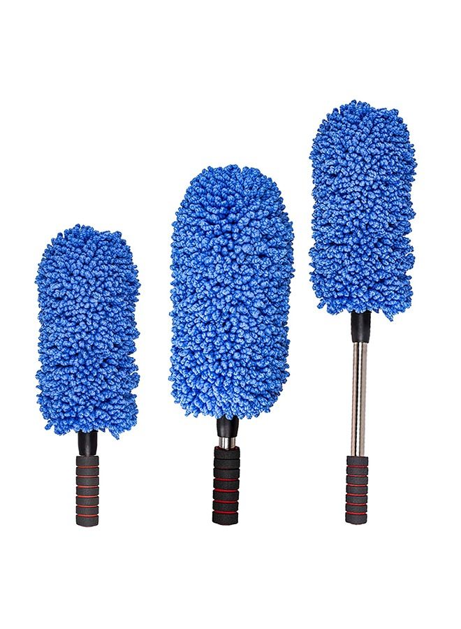 Portable Microfiber Cleaning Duster for Car,Exterior or Interior Use with Long Unbreakable Retractable Handle - Image 2