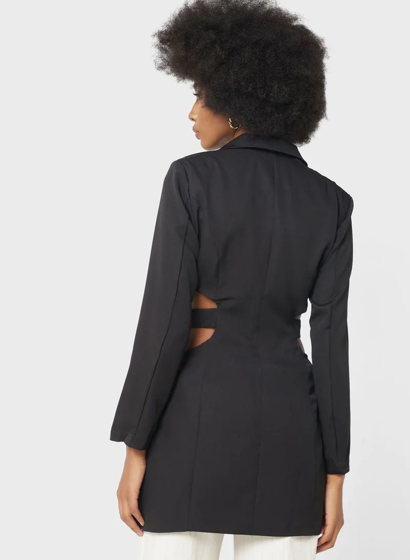 ELLA Cutout Detail Blazer