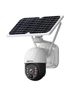 Wireless Solar Panel Security Camera, Wireless Rechargeable Battery Camera 3MP WiFi Home Security Camera