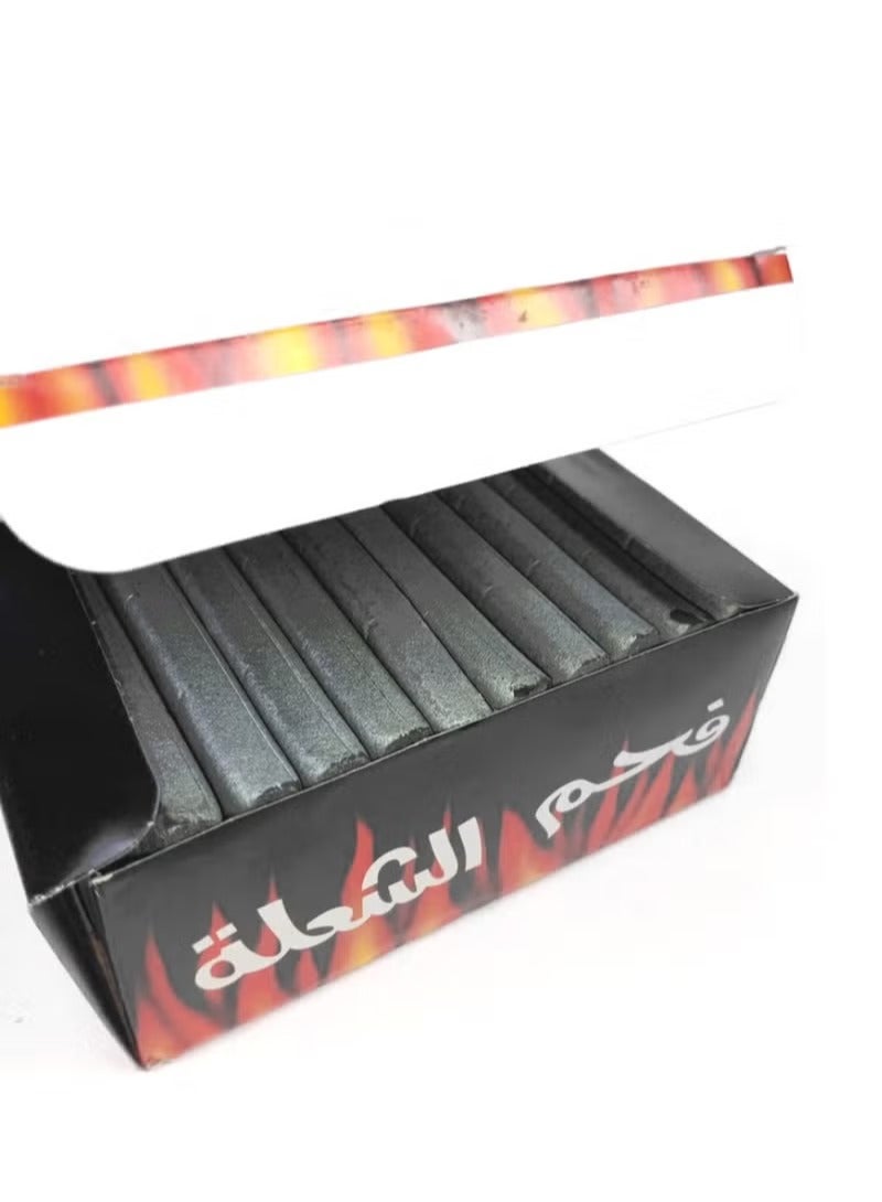 TORCH Charcoal 60 Quick-Burning Tablets Cubed Pieces Of Charcoal For Incense And Barbecue - Image 2