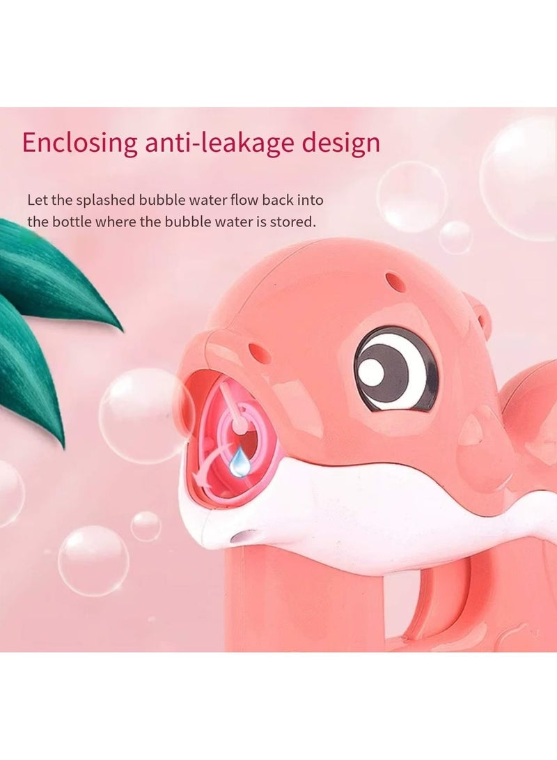 جوين توي فقاعة بندقية ، حوت فقاعة تهب آلة أوتوماتيكية ، ومجهزة 4 حلول للأطفال ، ألعاب الصيف ، أعياد الميلاد ، والأنشطة في الهواء الطلق والداخلية ، هدايا الحزب - Image 2