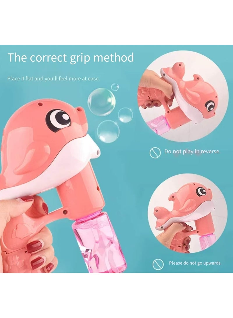 جوين توي فقاعة بندقية ، حوت فقاعة تهب آلة أوتوماتيكية ، ومجهزة 4 حلول للأطفال ، ألعاب الصيف ، أعياد الميلاد ، والأنشطة في الهواء الطلق والداخلية ، هدايا الحزب - Image 3