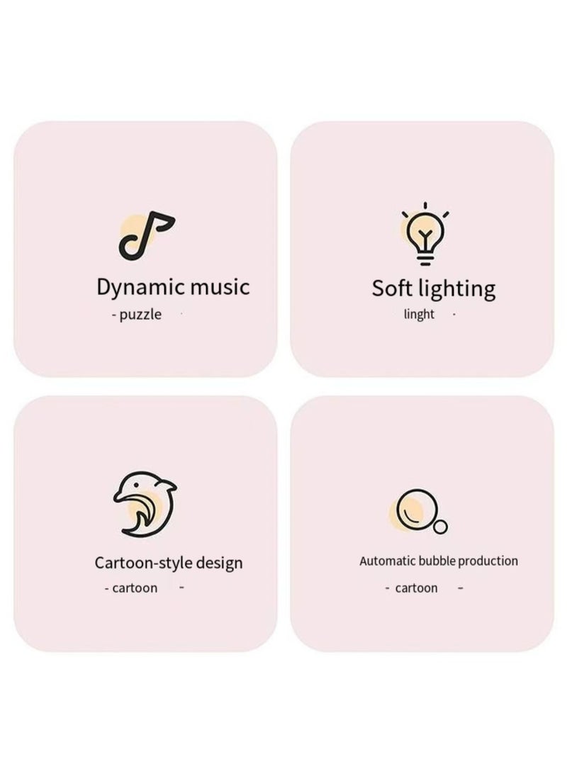 جوين توي فقاعة بندقية ، حوت فقاعة تهب آلة أوتوماتيكية ، ومجهزة 4 حلول للأطفال ، ألعاب الصيف ، أعياد الميلاد ، والأنشطة في الهواء الطلق والداخلية ، هدايا الحزب - Image 5