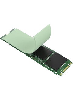Wozlo 1.0MM*22*70MM Thermal Pad M2 SSD Chipset Cooler - 7X2CM Silicone Conductor - Green - 6W/MK  - Image 2