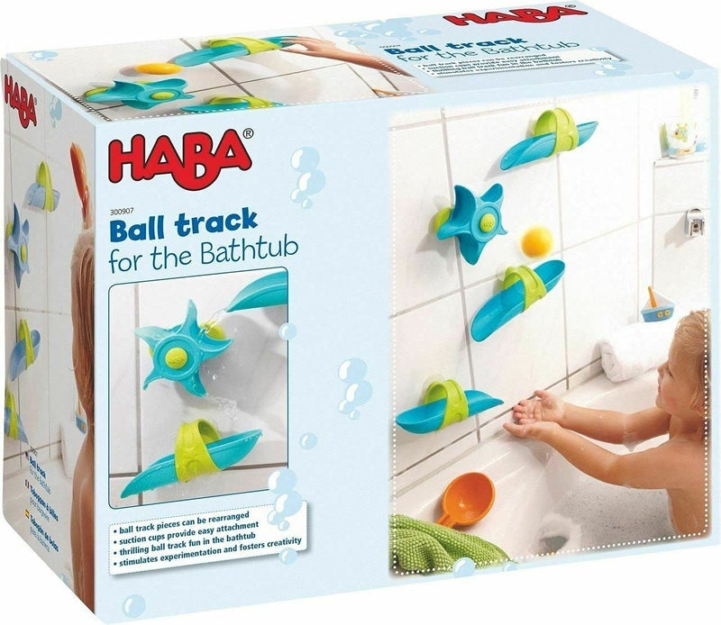 HABA Bathtub Ball Track - 6 Piece Play Set - Fosters Experimentation & Creativity for Ages 3 and Up - Image 4