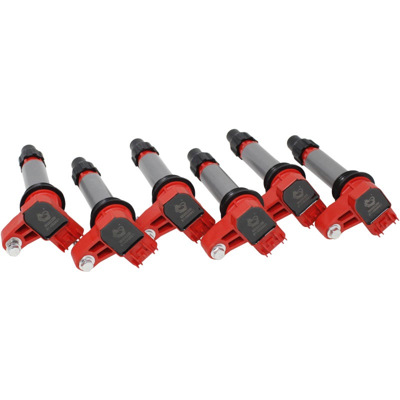 AIP Electronics DRAGON FIRE PERFORMANCE Coil on Plug COP Ignition Coil Power Pack Compatible With 2007-2019 Buick Cadillac Chevy GMC CTS Camaro Equinox Impala Terrain 3.0L 3.6L V6 Replaces GN10494 Oem Fit C569-DFx6 - Image 2