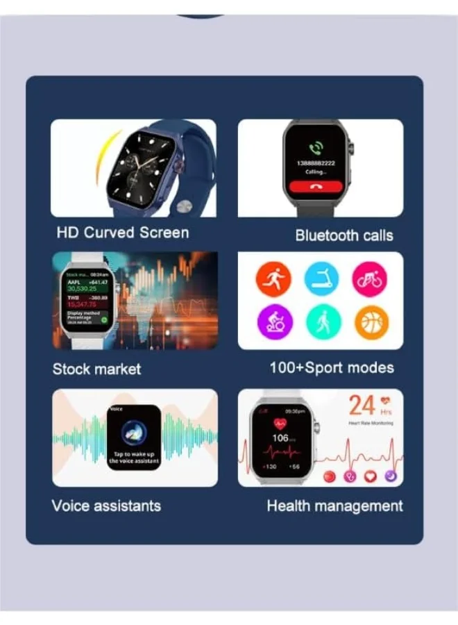 KENNETH SCOTT Unisex Silicone Smart Watch KCRV9-XSBBX - 40.8 mm