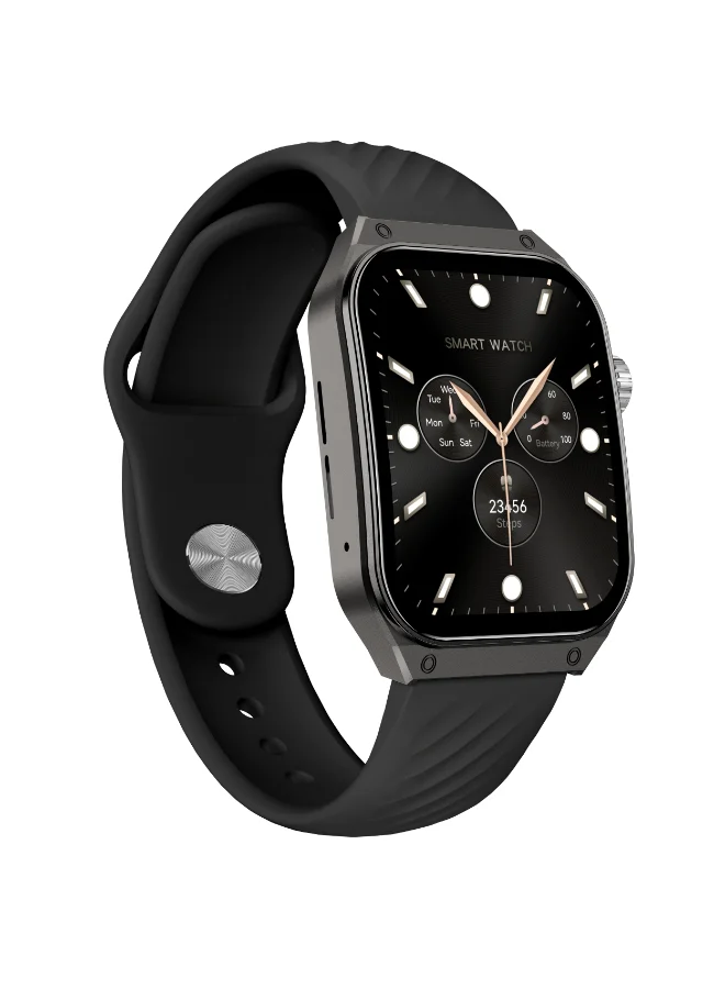 كينيث سكوت Unisex Silicone Smart Watch KCRV9-XSBBX - 40.8 mm
