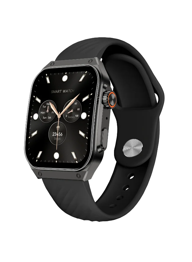 كينيث سكوت Unisex Silicone Smart Watch KCRV9-XSBBX - 40.8 mm