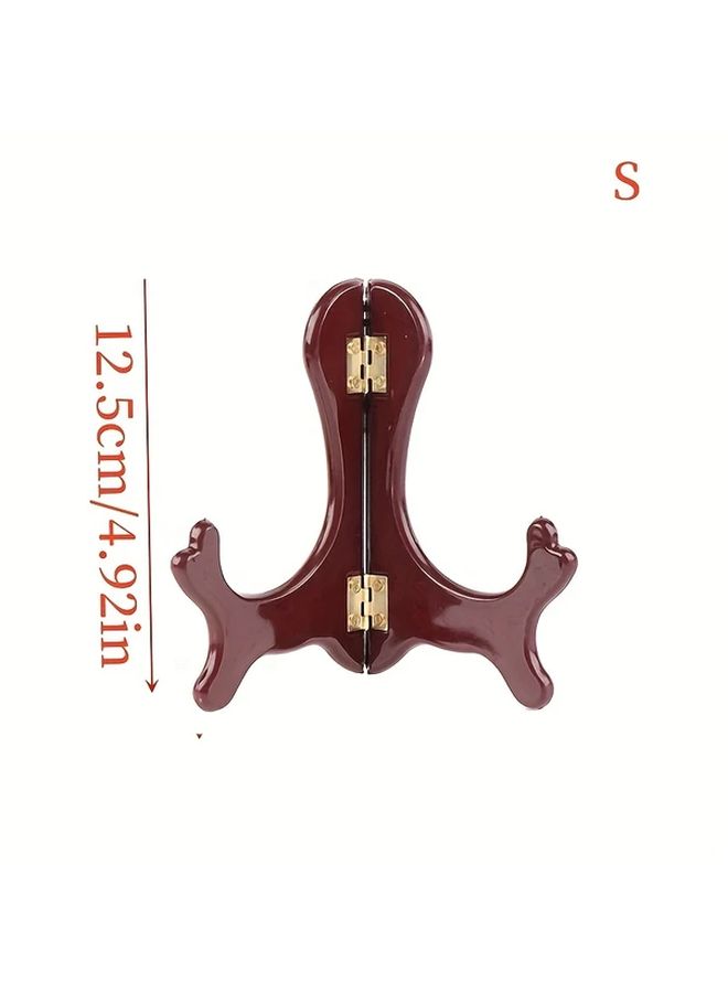 Small Wooden Easel Display Stand for Wedding Table Photos Plates and Home Decor - Image 4