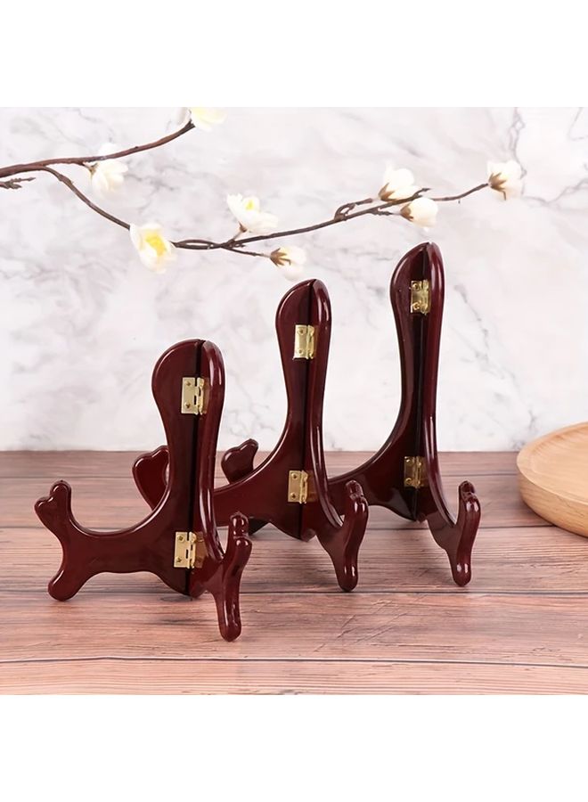 Small Wooden Easel Display Stand for Wedding Table Photos Plates and Home Decor - Image 2