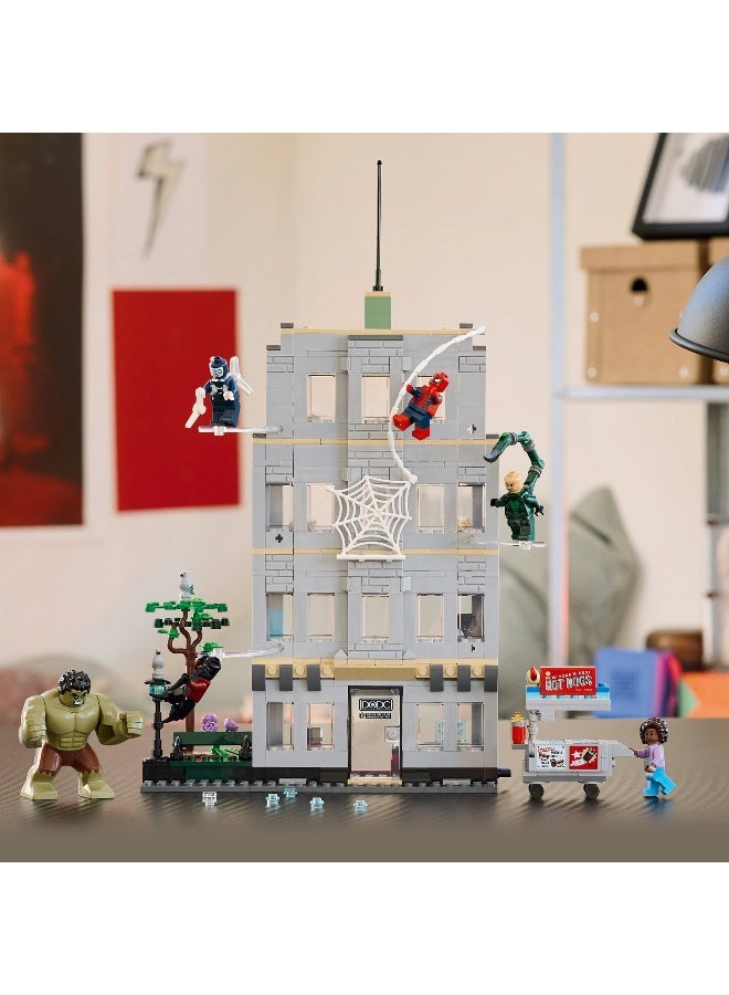 LEGO Marvel Spider-Man vs. Hulk Epic Clash 76350 Building Toy Set (545 Pieces) - Image 5