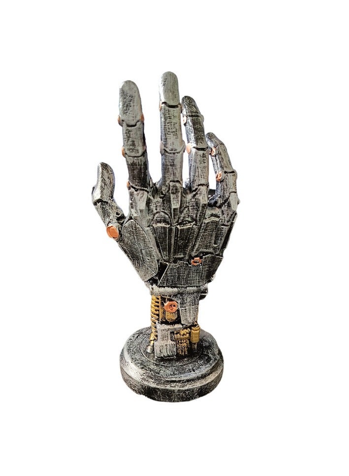 Beauenty Robot Figure Controller Holder  Head Phone Stand, 3D Robotic Arm Game Controller Stand Cool Stuff Controller Holder for Game Room Gaming Decor, Ideal Gifts for Game Player - Image 5