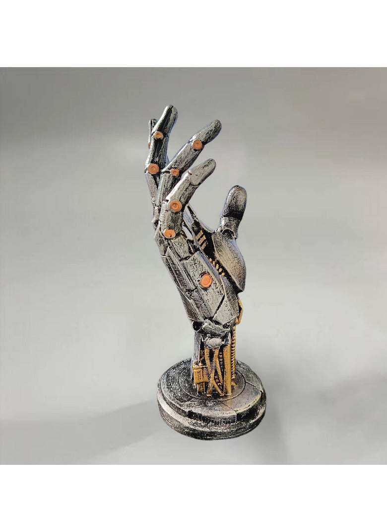 Beauenty Robot Figure Controller Holder  Head Phone Stand, 3D Robotic Arm Game Controller Stand Cool Stuff Controller Holder for Game Room Gaming Decor, Ideal Gifts for Game Player - Image 3