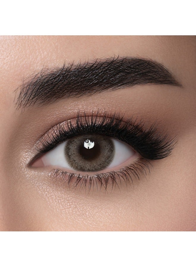 LensMe Contour 6 Months Disposable Contact Lenses, Colored Contact Lenses, Cosmetic contact lenses, Brown Contact Lenses, Pack Of 2 - Image 1