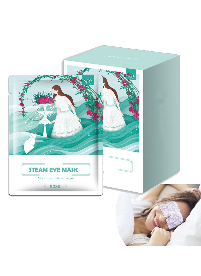 SYOSI - Steam Eye Mask, 10 Packs Hot Steam Eye SPA Mask - Image 1