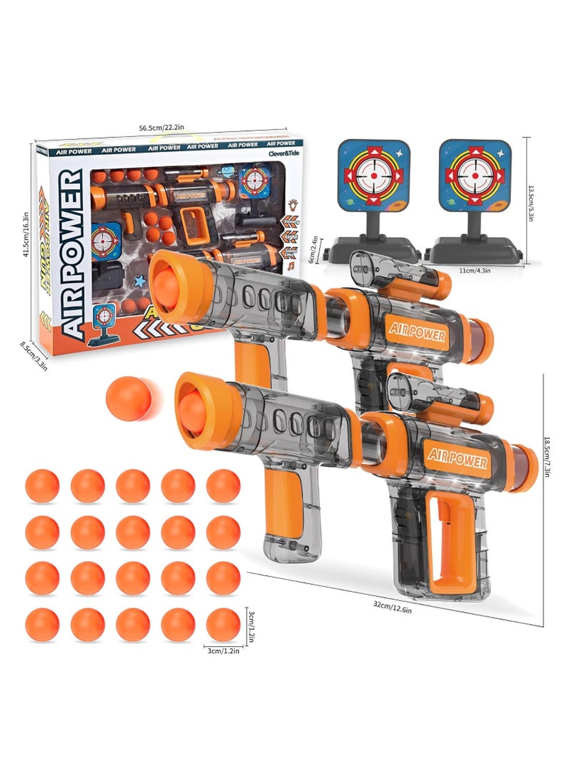 UKR Double-Handed Toy Shooting Gun | Fun Interactive Blaster for Kids | Safe Foam Dart Blaster for Ages 3+ | Non-Toxic Nerf Gun Style Toy | Interactive Shooting Toy for Boys & Girls | Action Play for Toddlers & Children - Image 5