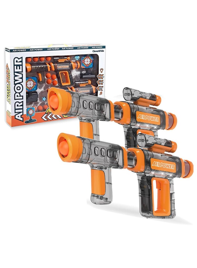 UKR Double-Handed Toy Shooting Gun | Fun Interactive Blaster for Kids | Safe Foam Dart Blaster for Ages 3+ | Non-Toxic Nerf Gun Style Toy | Interactive Shooting Toy for Boys & Girls | Action Play for Toddlers & Children - Image 4