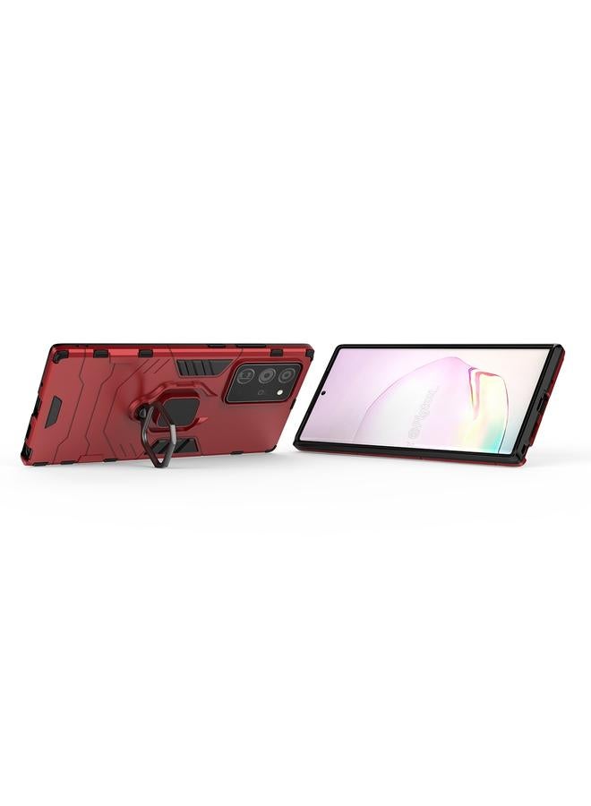 S-TOP Case For Samsung Galaxy Note20 Ultra PC + TPU Anti-fall Protective Case with Ring Holder - Image 4
