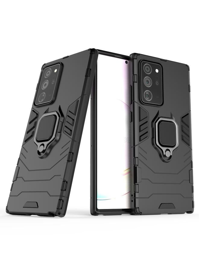 S-TOP Case For Samsung Galaxy Note20 Ultra PC + TPU Anti-fall Protective Case with Ring Holder - Image 1