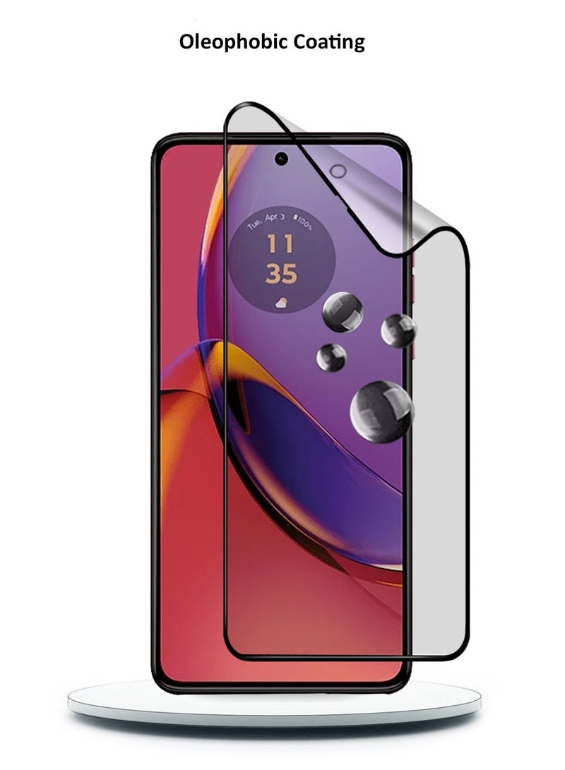 Techie 9D Matte Ceramic Screen Protector Film for Motorola Moto G84 – Smooth Feel Anti Fingerprint Bubble Free - Image 3