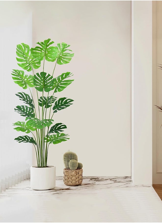 Bolivia's Artificial Trees, Artificial Banana Tree With Perfect Faux Tropical Leaf, Lifelike Artificial Tree For Modern Home Decoration Indoor And Outdoor, Artificial Tree For Office And Housewarming  - Image 3