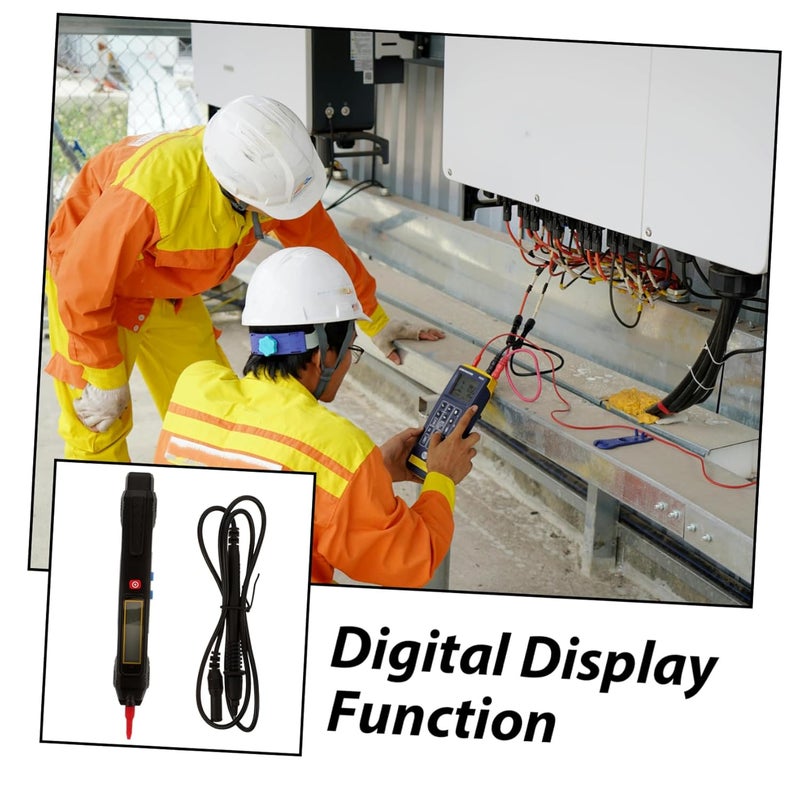 Intelligent Voltage Tester Pen with Digital Display Safe Compact Lightweight for Electricians - Image 4