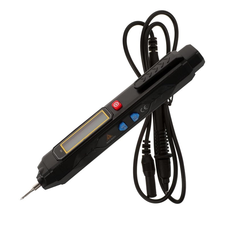 Intelligent Voltage Tester Pen with Digital Display Safe Compact Lightweight for Electricians - Image 1