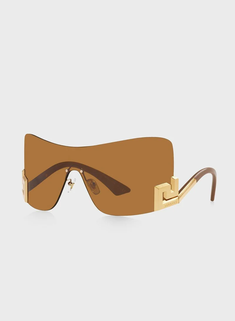 VERSACE 0Ve4404 Wayfarer Sunglasses