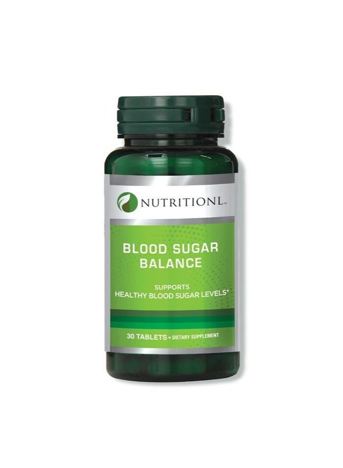 Nutritionl Blood Sugar Balance Tablets 30's - Image 1