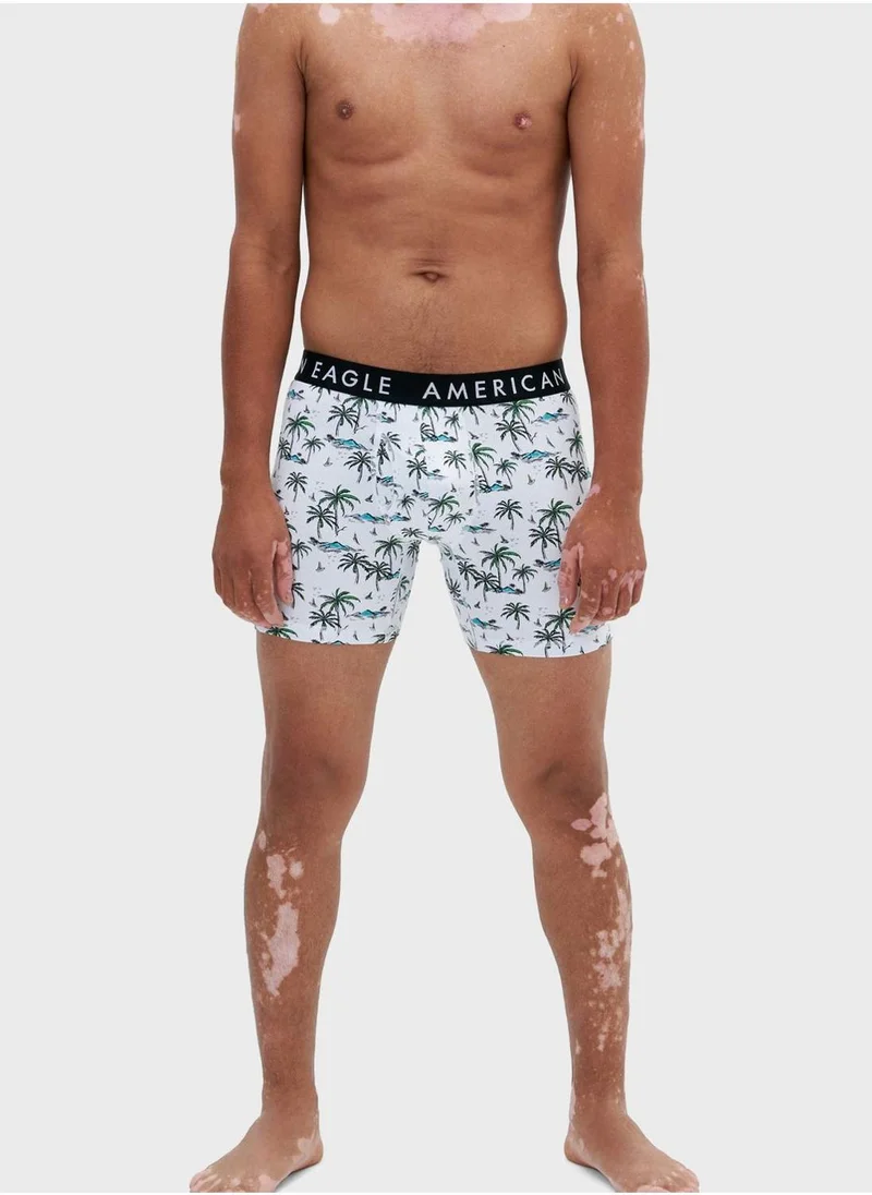 American Eagle 3 Pack Printed Trunks