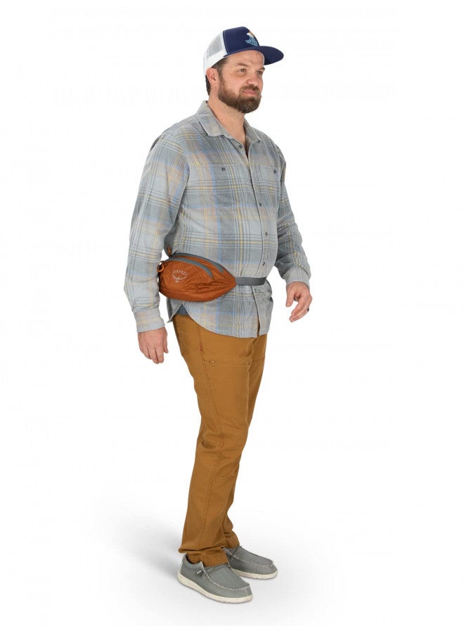 Osprey Ultralight Collapsible Stuff Waist Pack, Black - Image 4