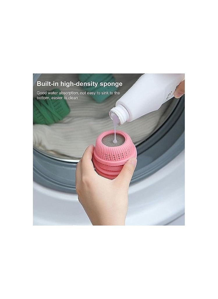 Laundry Balls Anti Winding Washing Machine Ball Lint Remover Pet Hair Remover Laundry Balls Reusable Dryer Balls Anti-Static Fabric Softener Washer Balls for Washing Machine