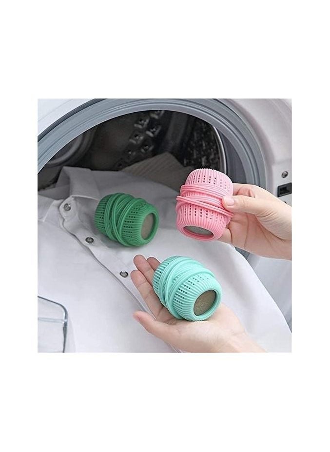 Laundry Balls Anti Winding Washing Machine Ball Lint Remover Pet Hair Remover Laundry Balls Reusable Dryer Balls Anti-Static Fabric Softener Washer Balls for Washing Machine