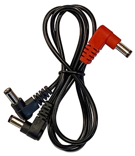 Kurrent Electric (2) Pack 2-Way Split Effects Pedal DC Power Cables for Voodoo Labs Power Supply - Image 2