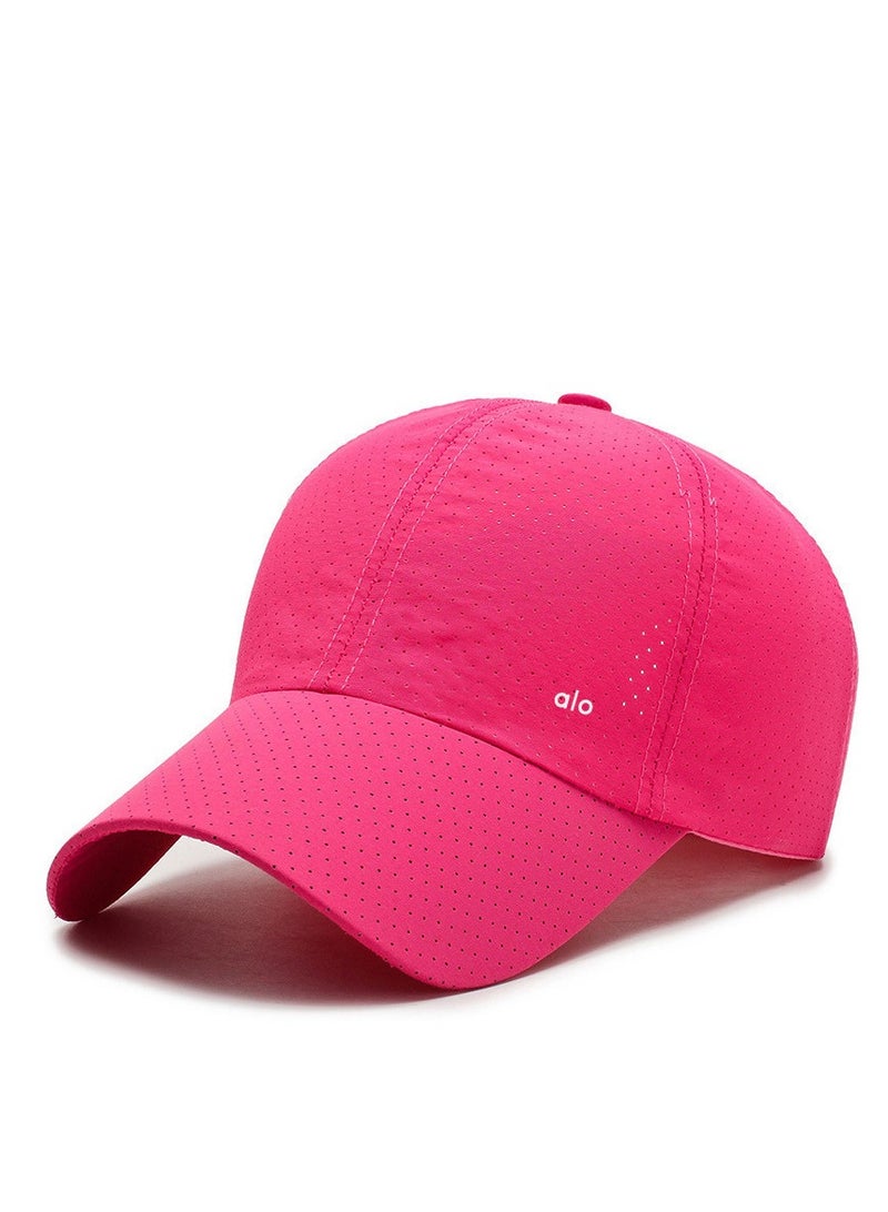alo Alo Yoga Lightweight Breathable Mesh Outdoor Sports Cap, Baseball Cap
