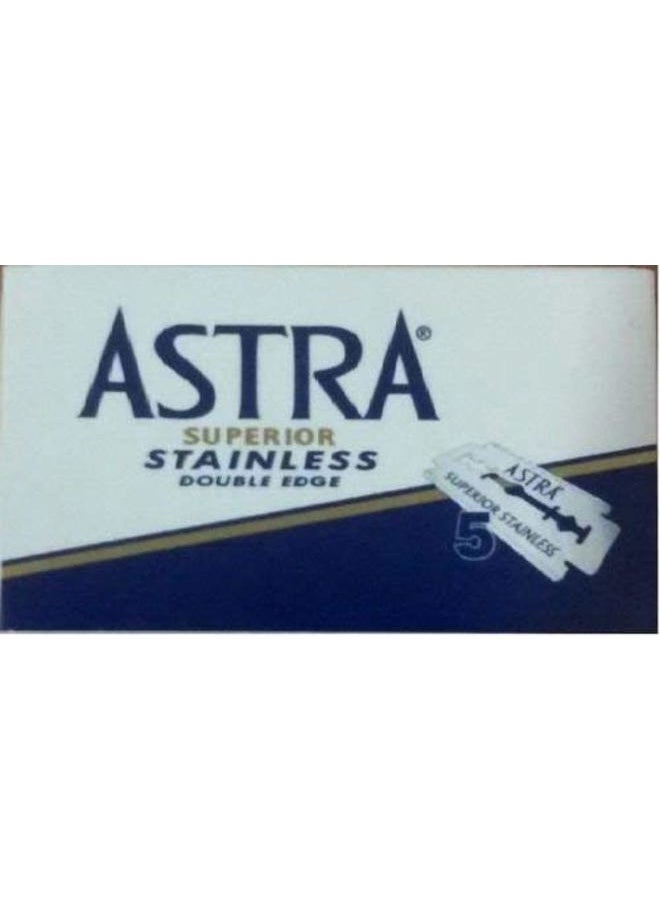 Feather NEW 100 Shaving Safety Razor Double Edge Blades of 10 Top Brands - Feather ASTRA PERSONNA.Sampler Pack  - Image 2