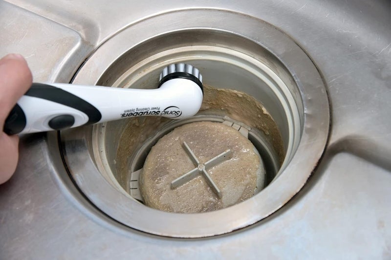 Jic Super Sonic Scrubber with 5 All-Purpose Brush Heads for Efficient Cleaning - Image 4