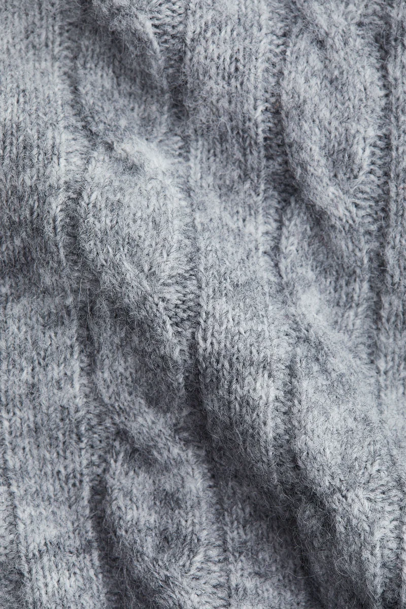 اتش اند ام كارديغان محبوك بسحاب كامل