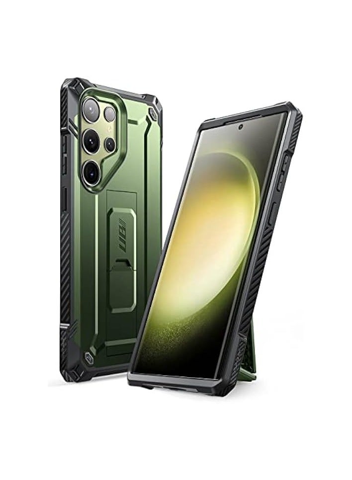 SUPCASE [Unicorn Beetle Series] Case Designed For Galaxy S23 Ultra 5G (2023) / S22 Ultra 5G (2022), Slim Rugged Shockproof Protective Case with Built-in Kickstand - Guldan - Image 1