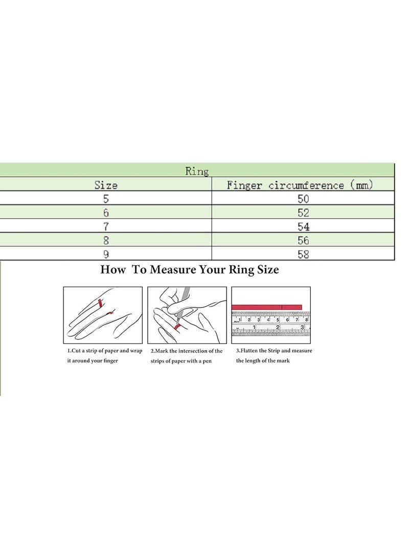 موناكو خاتم صغير مربع مرصع بالماس - Image 2