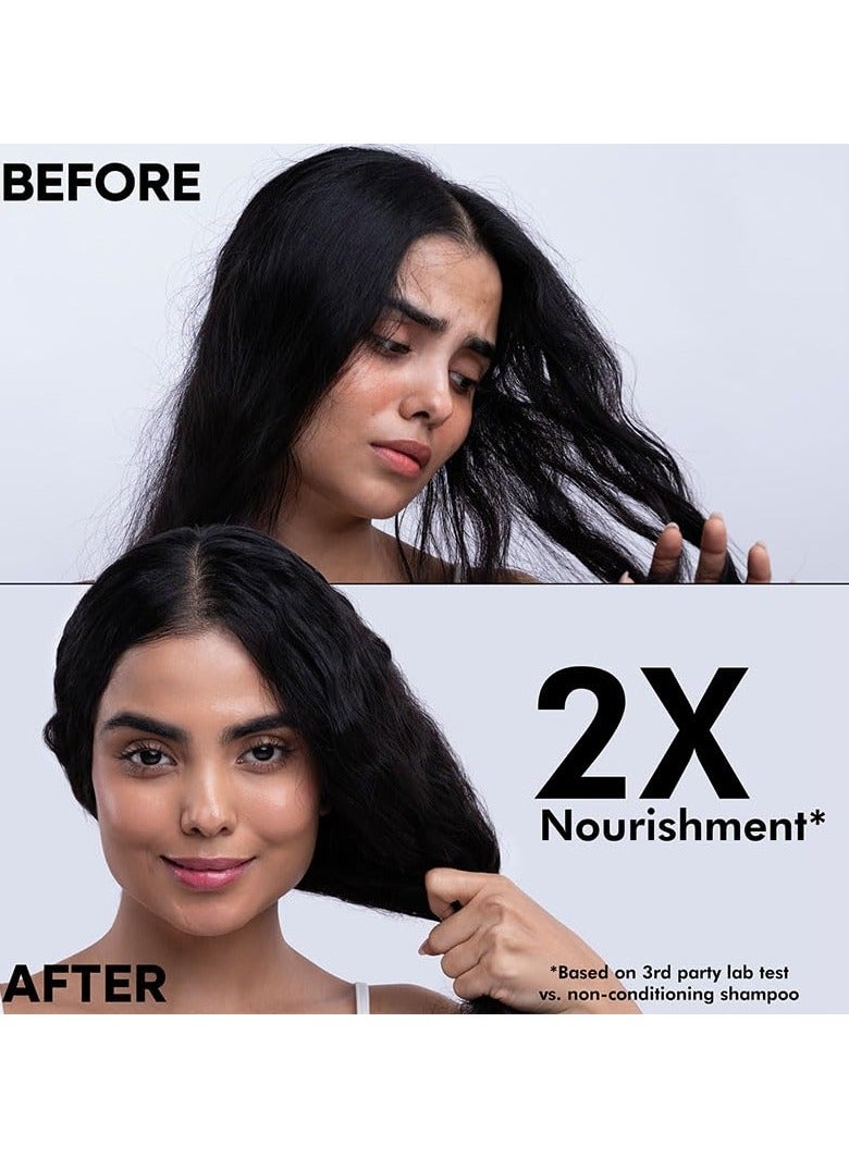 طبيعي شامبو يومي القوة والغذاء مع ماء الأرز وزيت المكداميا للجوز | يجعل الشعر أقوى | شامبو بارابين وكبريتات خالٍ | الشعر المجعد الجاف | 200 مل - Image 5