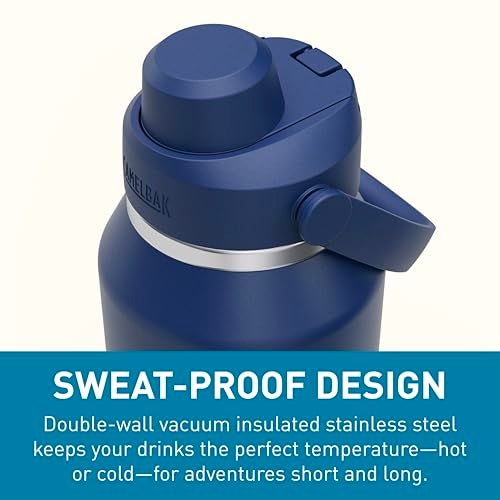 CamelBak Thrive Chug Insulated Stainless Steel Water Bottle Navy, 40oz - Image 4